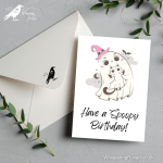 Have a Spoopy Birthday - A6 Greeting Card