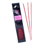 Midnight Rose Incense Sticks - Pack of 20 - Handmade - Long Lasting - Eco and Vegan Friendly