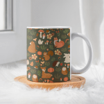 Cute Autumnal Animals Ceramic 11oz Mug