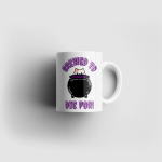 Brewed to Die For - Cat and Cauldron Ceramic 11oz Mug