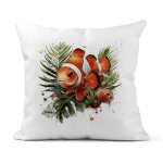 Clownfish Linen Cushion Covers 30x30cm