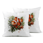 Clownfish Linen Cushion Covers 30x30cm