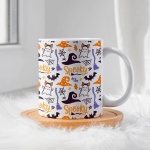 Fun Spooky Halloween Ceramic 11oz Mug