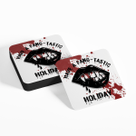 Have a Fang-Tastic Holiday Coasters