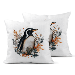 Penguin Linen Cushion Covers 30x30cm