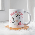 Purrrfect Cat Ceramic 11oz Mug