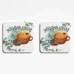 Wanna Chai a Latte? Coasters