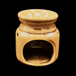 Beige Home Small Ceramic Oil Burner
