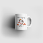Everything is Fine Cat Ceramic 11oz Mug