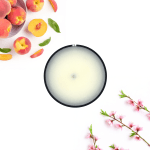 Peach Blossom Soy Wax Candle Tin
