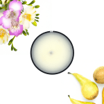 Pear and Freesia Soy Wax Candle Tin