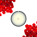 Red Roses Soy Wax Candle Tin