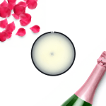 Champagne & Roses Soy Wax Candle Tin - 200g