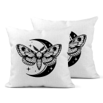 Silver Veil Linen Cushion Covers