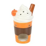 Pumpkin Spiced Latte Ceramic Oil Burner and Wax Warmer
