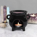 Black Cauldron Oil Burner and Wax Warmer